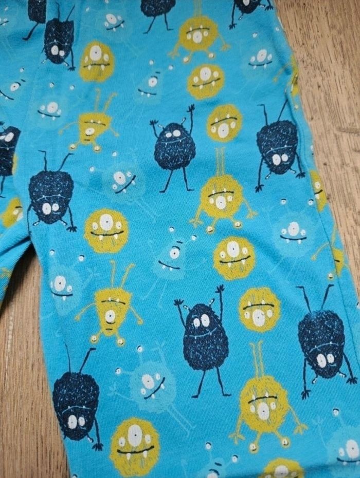 Pyjama 2 pièces en coton turquoise 5 ans Lupilu - photo numéro 9