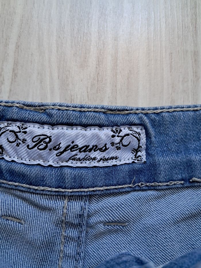 Pantacourt jeans taille 36 b.s jeans - photo numéro 3