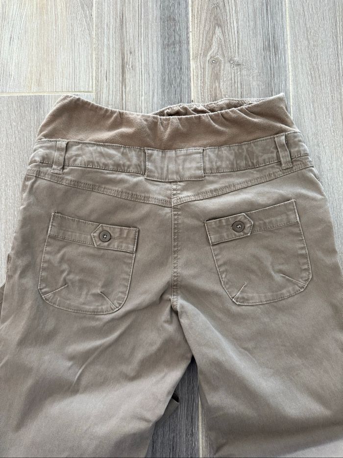 Jeans kaki de grossesse femme enceinte colline by verbaudet 38/M - photo numéro 7