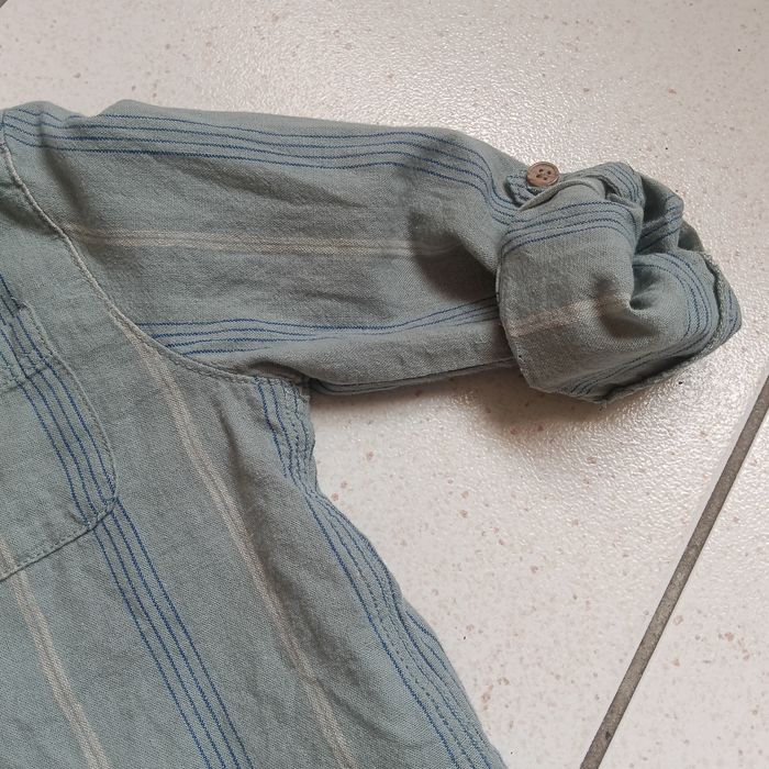 Chemise en lin col mao 5ans - photo numéro 5