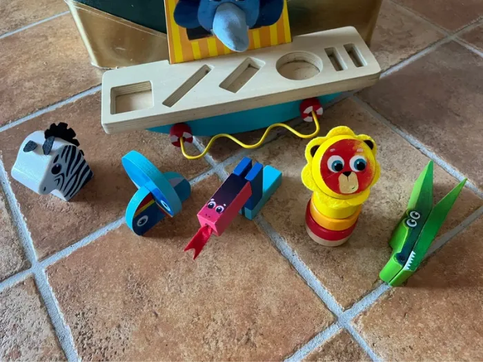 Jeu en bois bébé - photo numéro 3