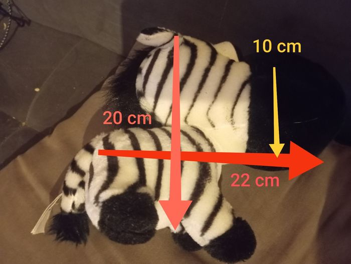 Peluche zèbre - photo numéro 10