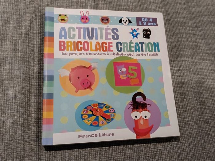 Livre sur les activités créatives