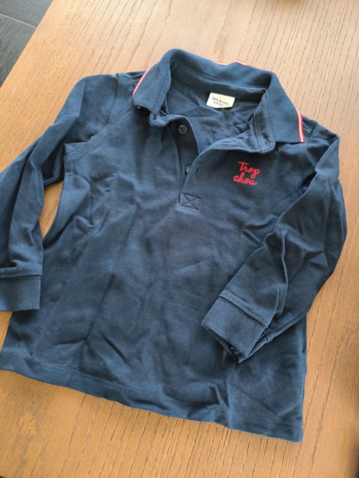 Polo manches longues trop chou