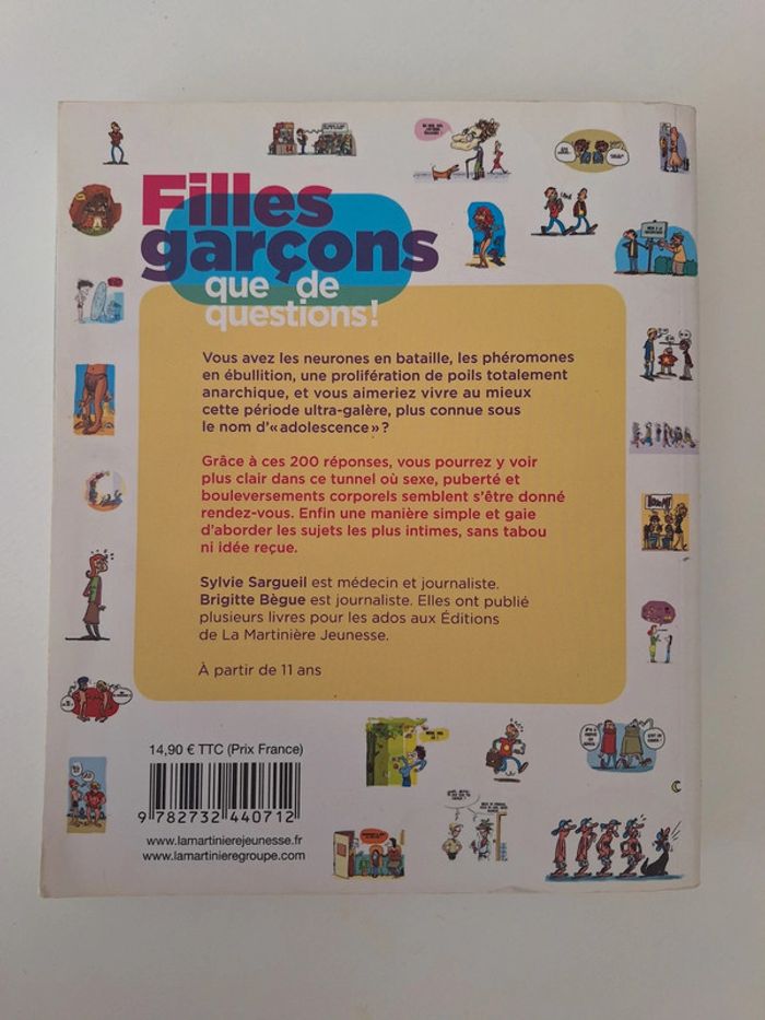 Livre filles garçons que de questions - photo numéro 7