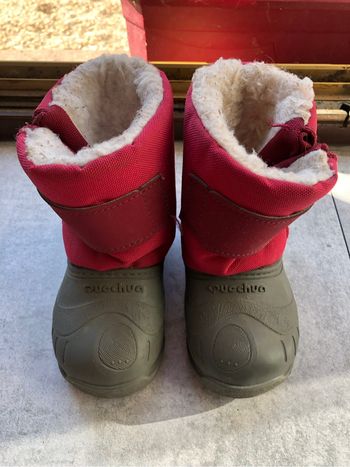 Vend bottes fourrées hiver Décathlon taille 20/21