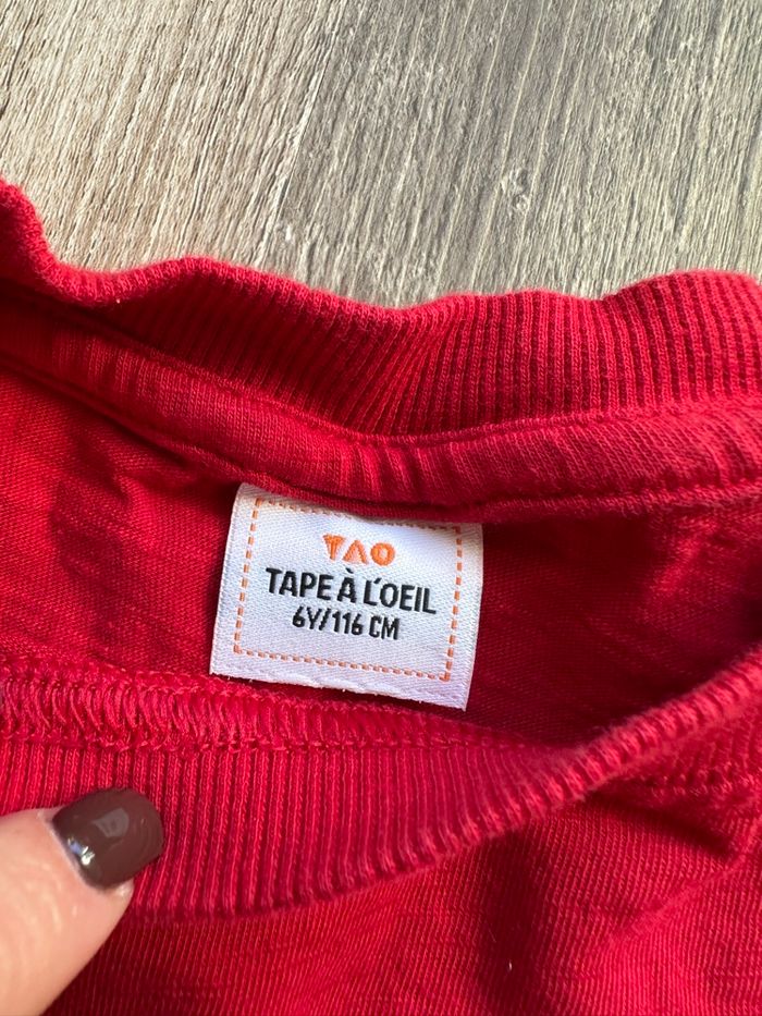 - Tee shirt Tape à l’œil  - 6 ans - Très bon état - photo numéro 2
