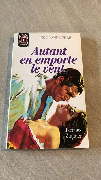 Autant en emporte le vent film vintage j’ai lu cinéma livre