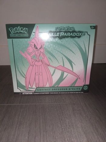 Pokémon Etb ev04 faille paradoxe scellé 