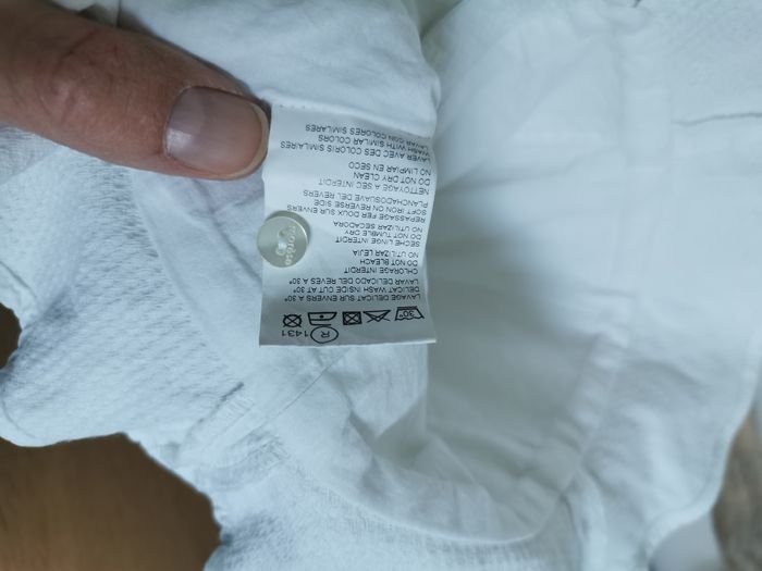 Haut blanc collection cérémonie bébé fille 2ans tbe - photo numéro 6