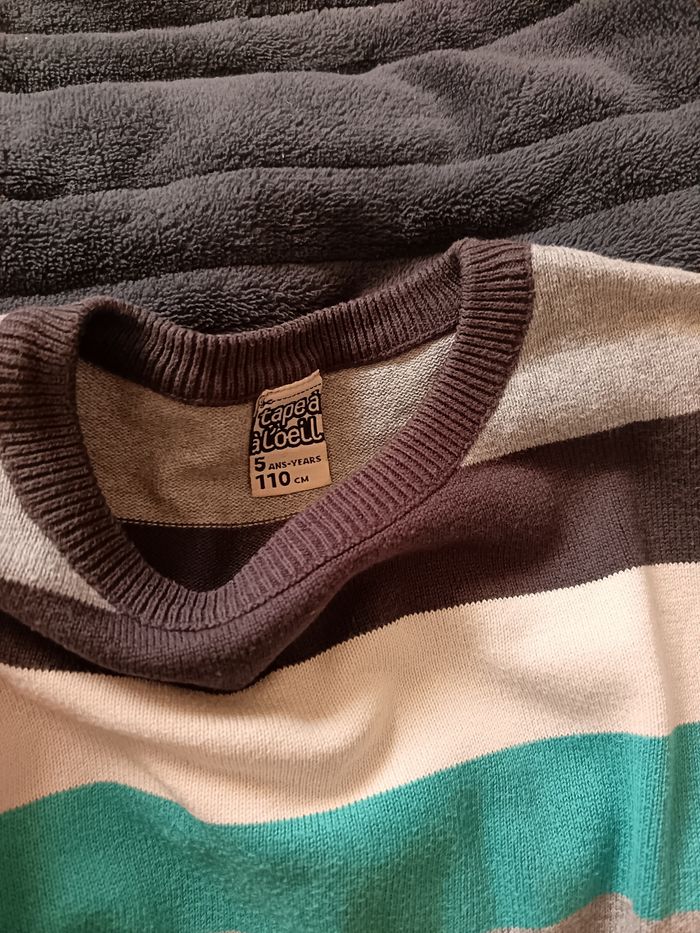 Lot 5 hauts garçon hiver - photo numéro 5