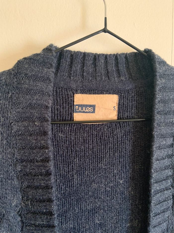 Homme 👨 Gilet bleu marine Jules taille S - photo numéro 3