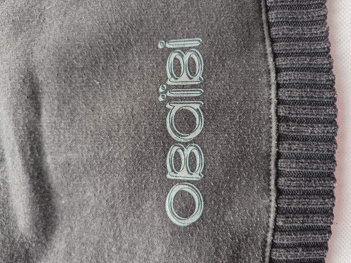 Manteau zippé à capuche garçon 12 mois 74 cm Obaïbi Gris - photo numéro 4