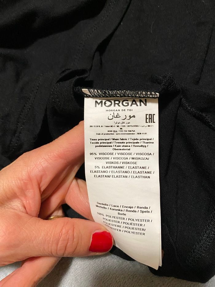 Haut manche longue Morgan - photo numéro 3