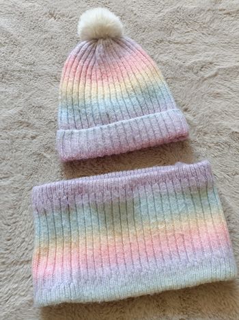 Bonnet et snood Verbaudet