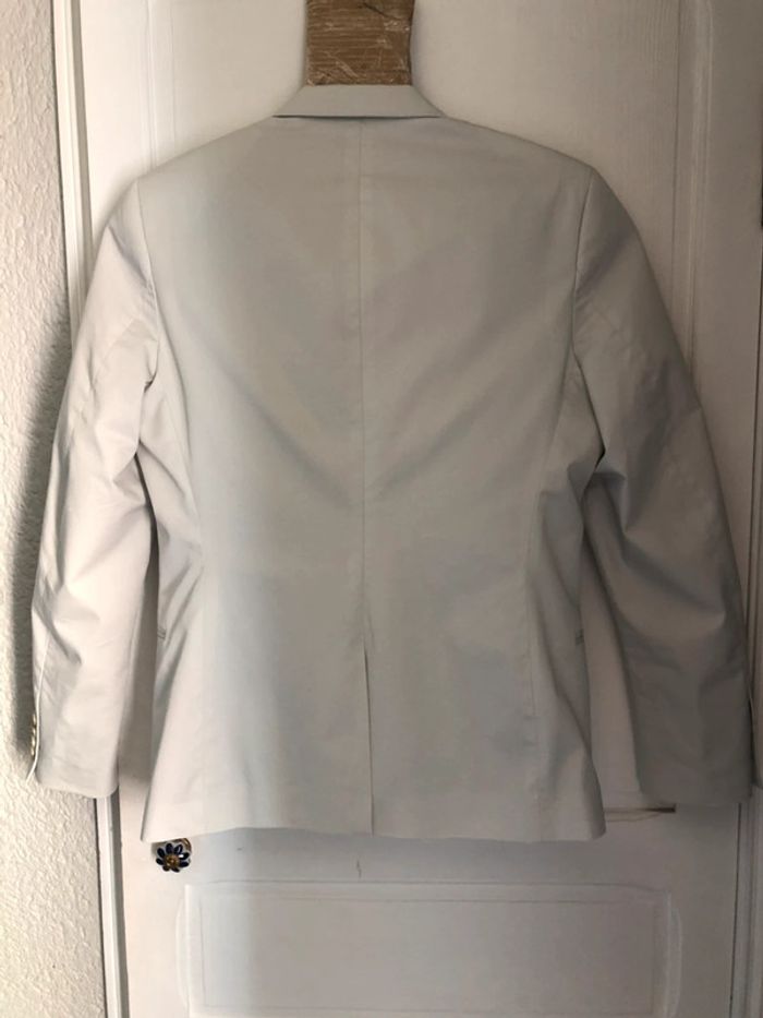 Veste blanche H&M T 50 portée 1 fois - photo numéro 2