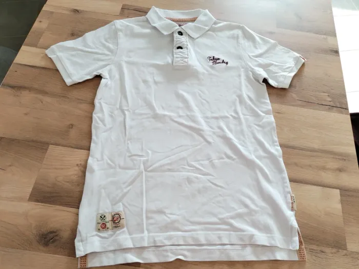 Polo blanc homme taille 36 Tokyo Laundry - photo numéro 2