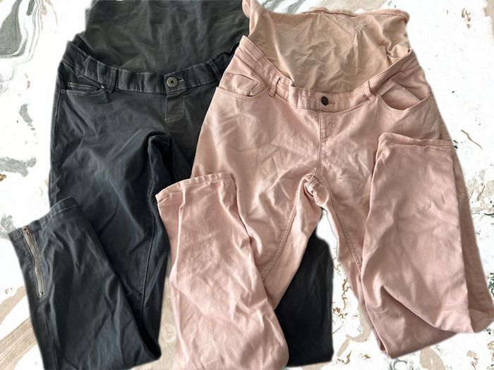 Pantalons jeans grossesse maternité 40 - photo numéro 2