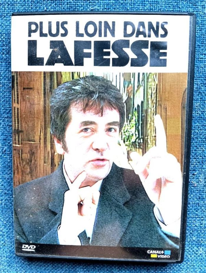 DVD humour Lafesse " plus loin dans Lafesse "