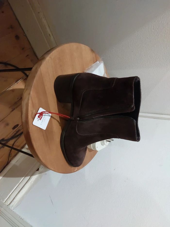 Mi bottes daim marron - photo numéro 4