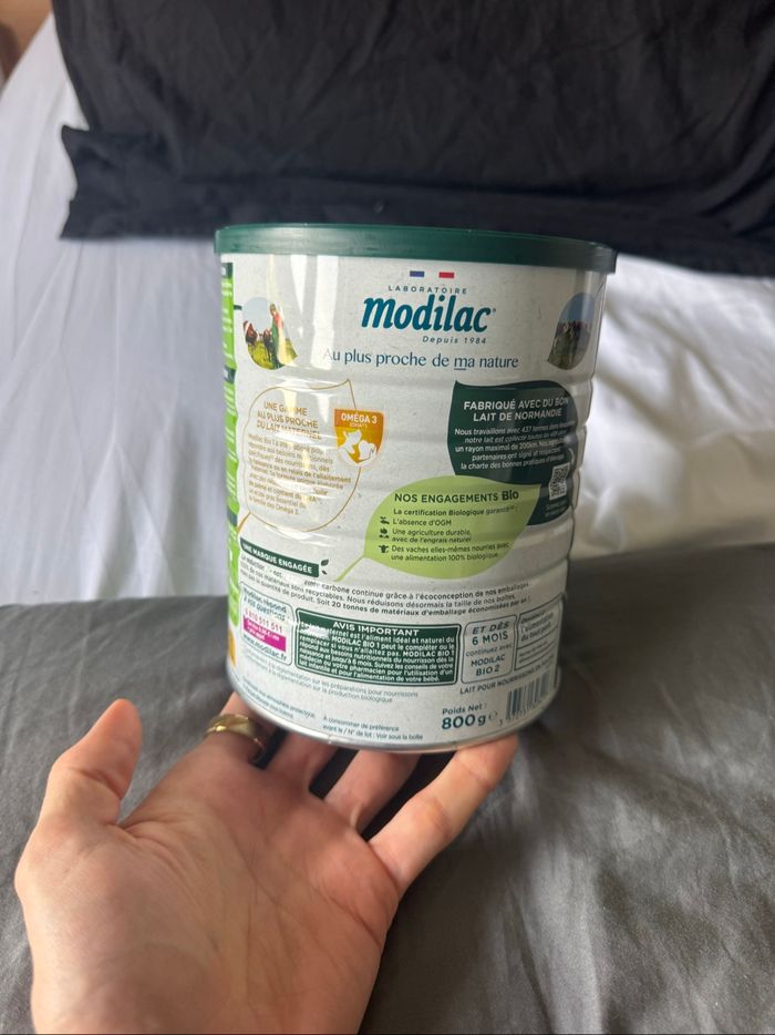 Lait Modilac BIO - photo numéro 3