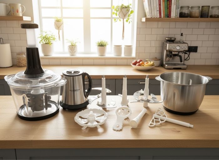 Hachoir multifonctions 3L vers et inox et fonctionnement Manuel - photo numéro 3