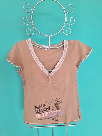 Tee-shirt Disney fée clochette Etam S