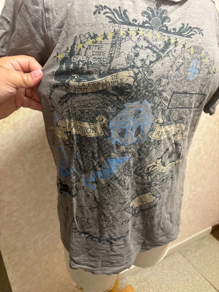 T shirt taille 40 marque Olympique de Marseille - photo numéro 2