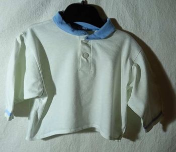 polo blanc Aubisou