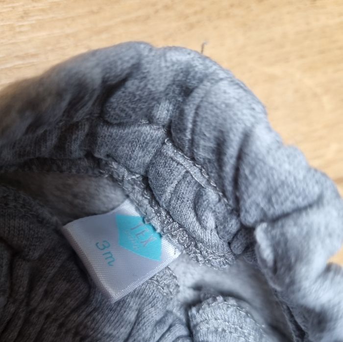 pantalon de jogging gris tex garçon taille 3 mois - photo numéro 2