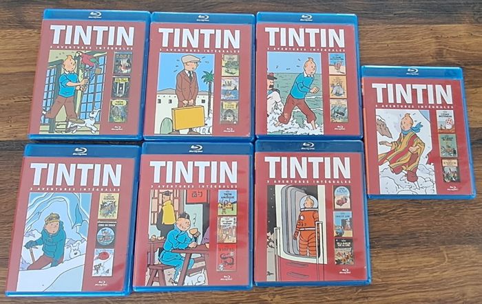 Intégral des Aventures de Tintin en Blu-Ray