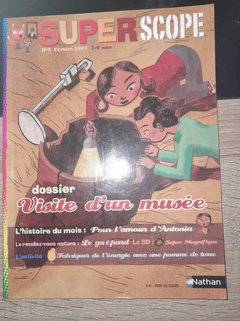 livre Nathanscope - visite d'un musée