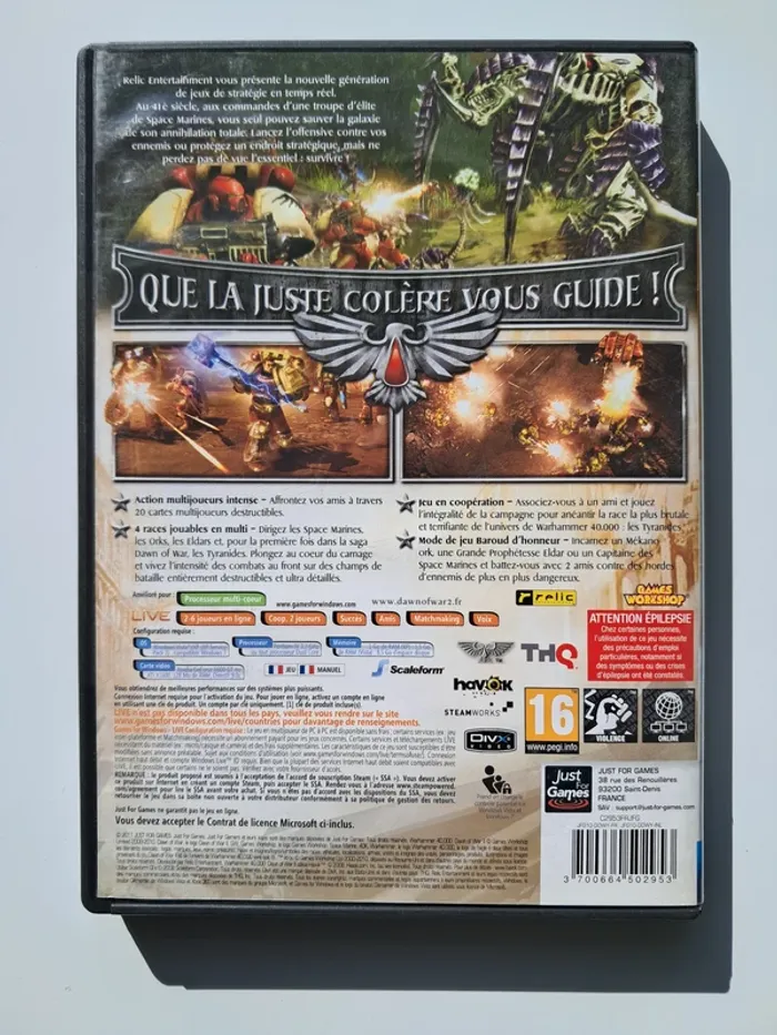 Jeu vidéo PC Warhammer 40000 : Dawn of War II - photo numéro 3