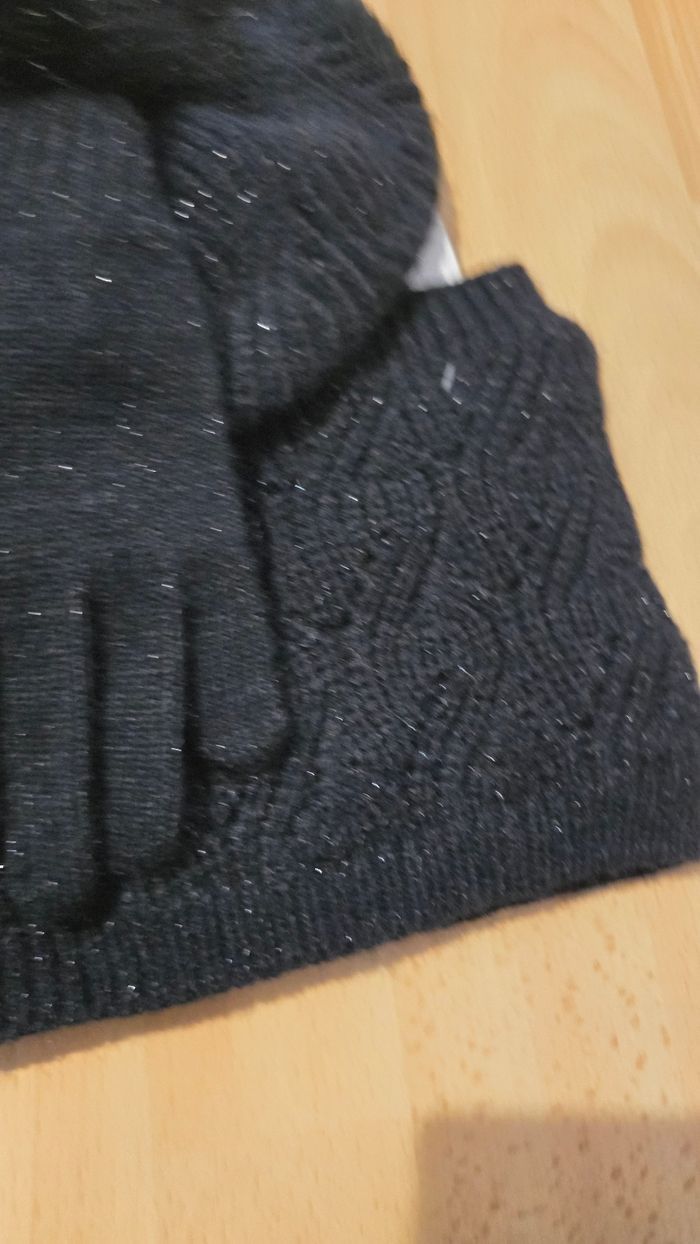 Neufs (non portés) 🏷🤩😍🥰ensemble béret,snood,gants 8ans Fille 😍🤩🥰 - photo numéro 7