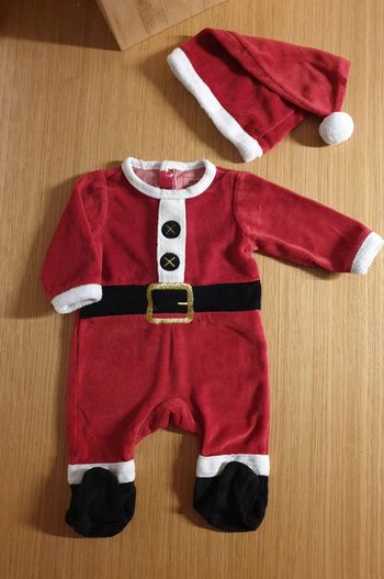 Pyjama de Noël avec son bonnet 3 mois