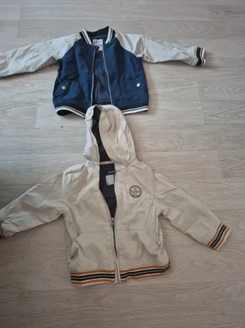 Vestes légères 2 ans