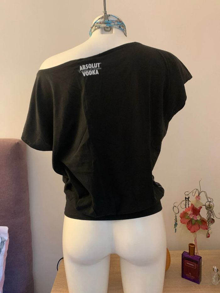 Tee-shirt publicitaire noir taille unique - photo numéro 4