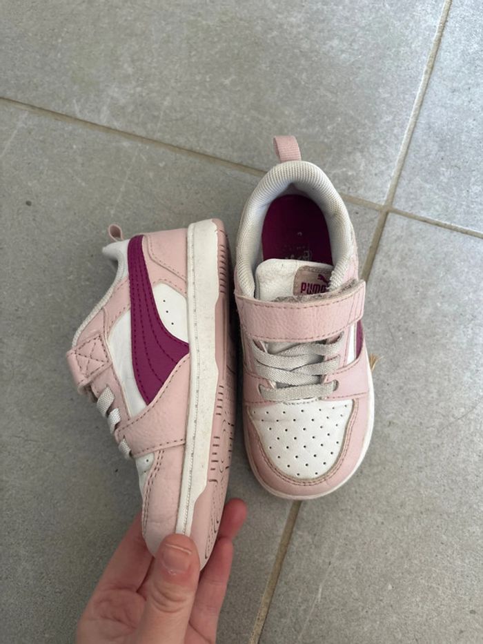 Puma rose et blanche - photo numéro 2