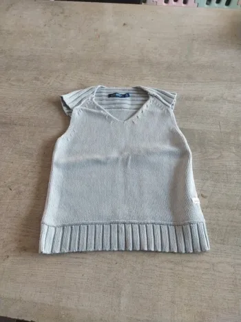 Pull sans manche