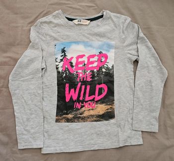 Ti-shirts manches longues neuf 6-8ans