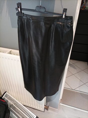 Jupe cuir