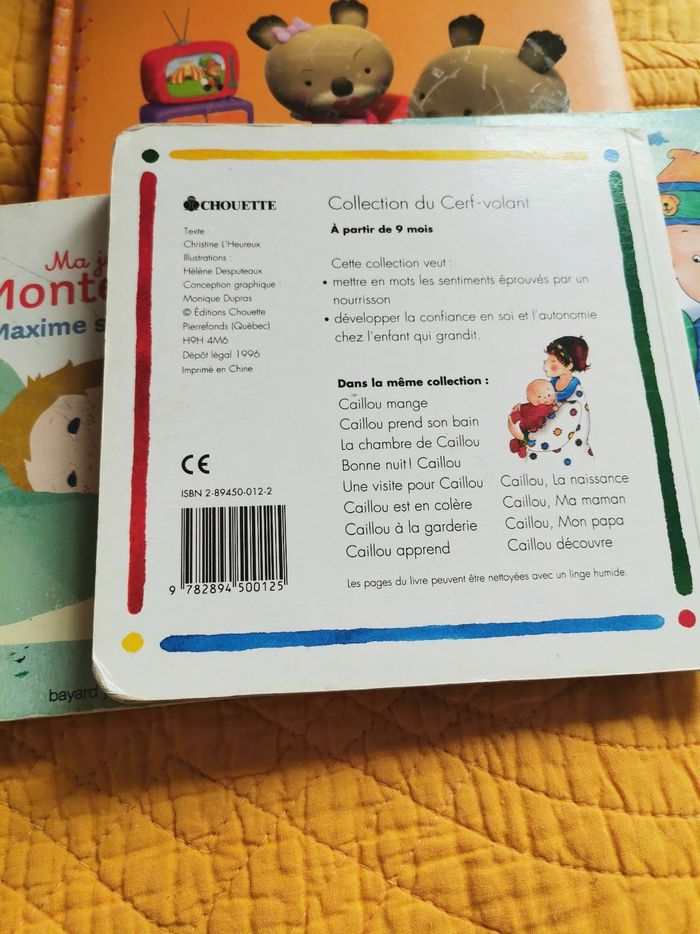 Lot de 4 livres cartonnes enfant - photo numéro 6