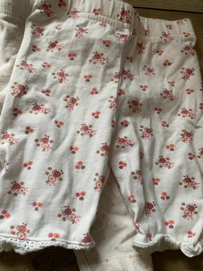 Lot de 4 leggings 9 mois - photo numéro 2
