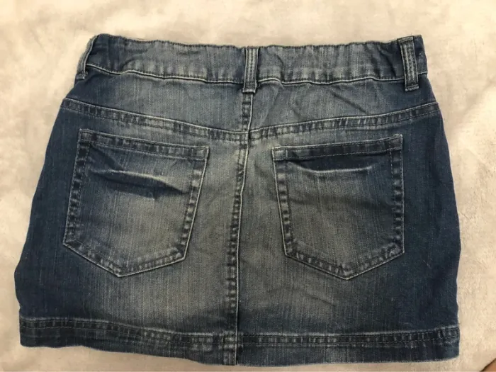 Jupe en jean ajustable à la taille 10/11 ans - photo numéro 5