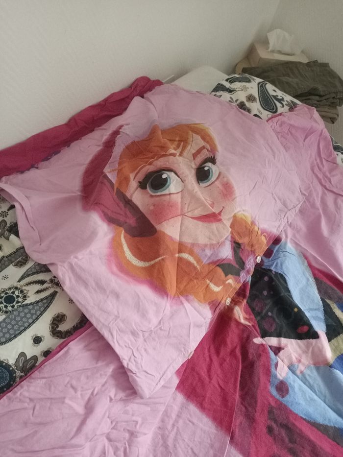 Housse de couette Anna reine des neiges - photo numéro 2