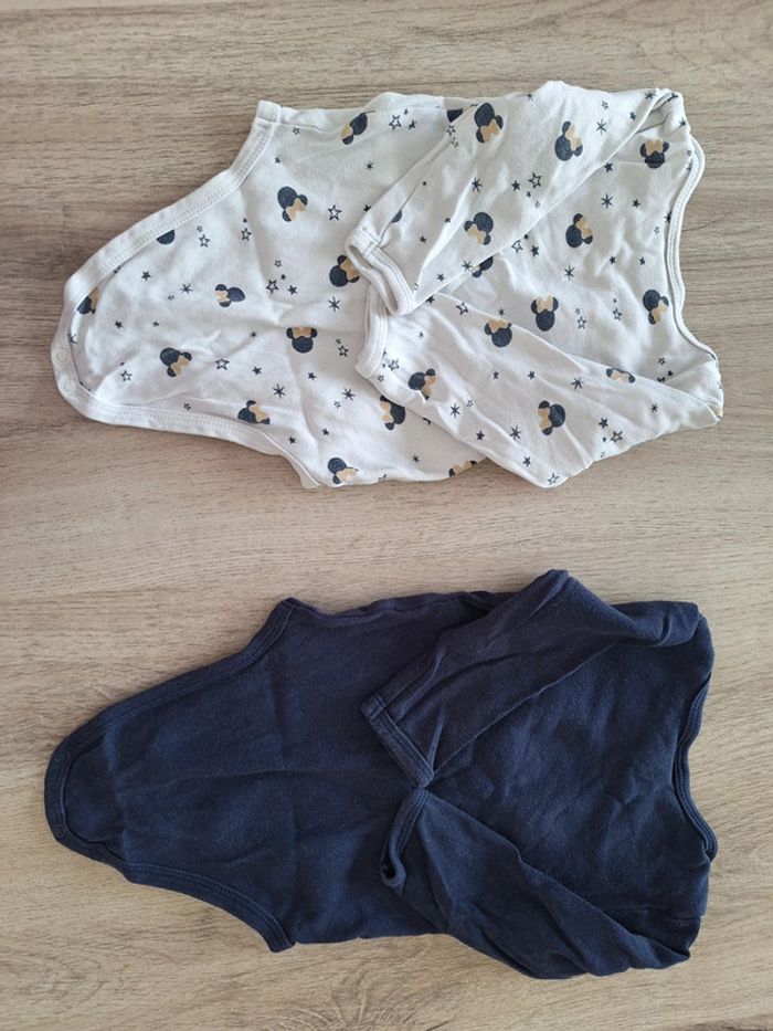 Lot 2 bodies disney minnie 18 mois - photo numéro 2