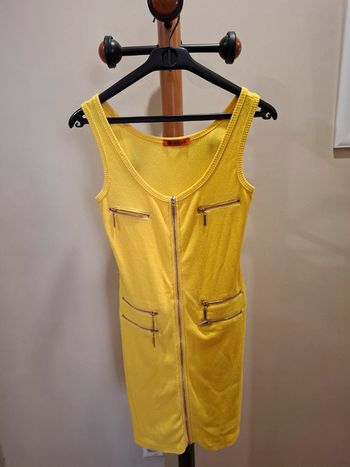Robe jaune style casual chic – Taille 36