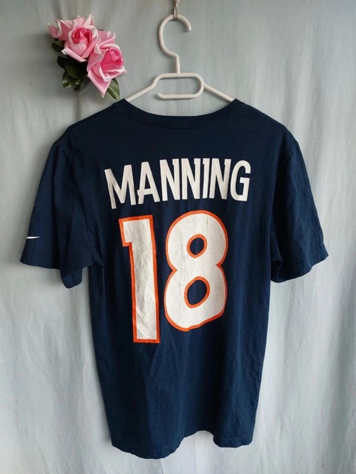 Tee-shirts Nike Denver Broncos Manning N°18 Coupe Standart Taille S - photo numéro 9