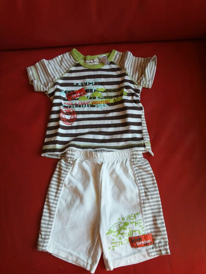 Ensemble short et tee-shirt