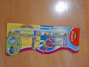 stylo plume poivre blanc (neuf)